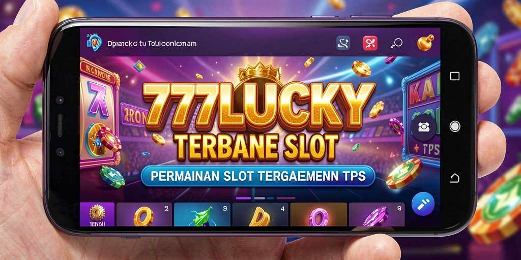 Tampilan permainan slot 777LUCKY yang menarik dan penuh warna.