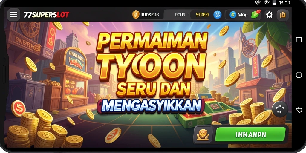 Gameplay menarik dari 77SUPERSLOT yang menampilkan kasino virtual.