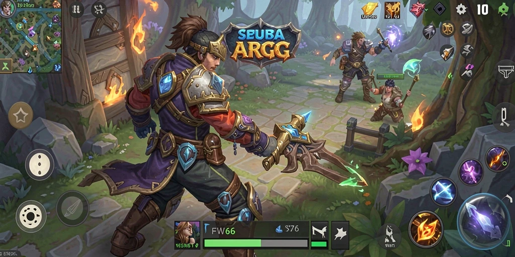 Tampilan gameplay menarik dalam FW66 dengan aksi berkelanjutan.
