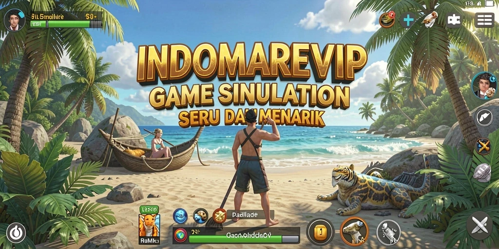 Tampilan gameplay seru dari INDOMAREVIP dengan grafis memukau.