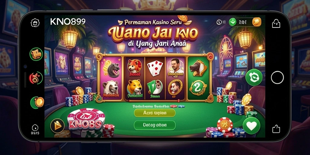 Tampilan gameplay menarik dari KNO89 dengan berbagai pilihan permainan Kasino.