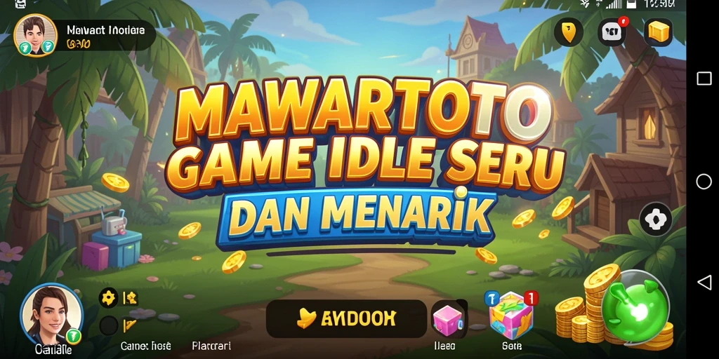 Tampilan gameplay Idle MAWARTOTO yang seru dan mengasyikkan.