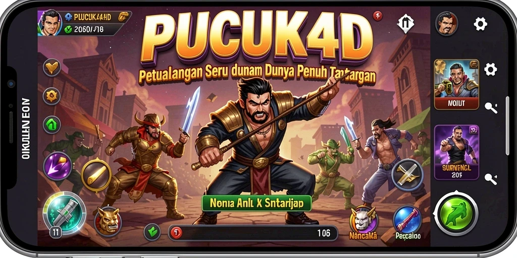 Tampilan menarik dari gameplay PUCUK4D yang penuh petualangan.