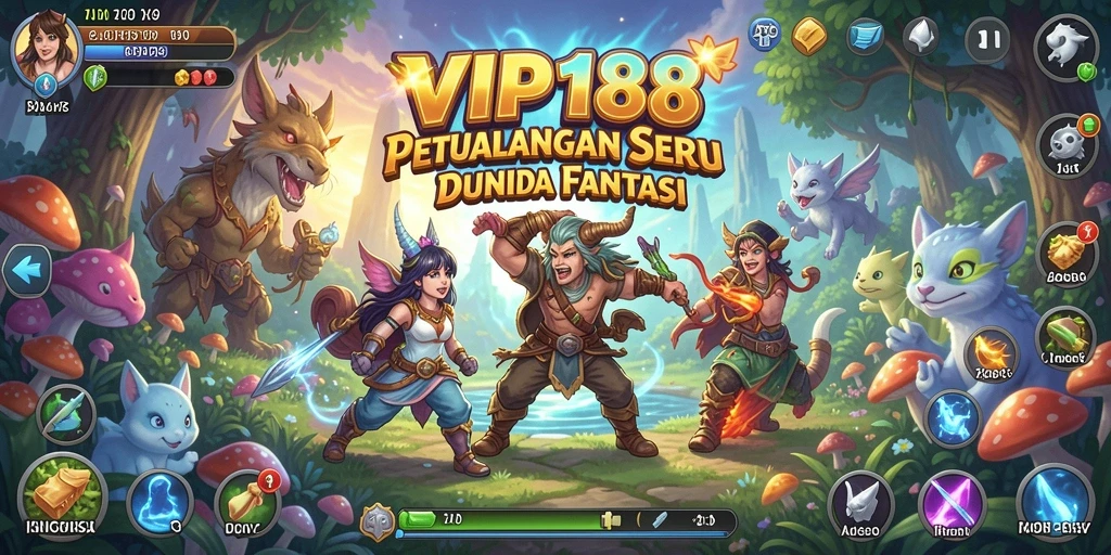 Menampilkan aksi seru dan eksplorasi dalam <strong>VIP188</strong>.